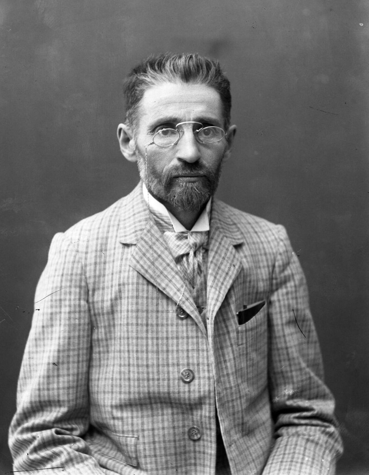 Portrait of Eliezer Ben-Yehuda, c.1918