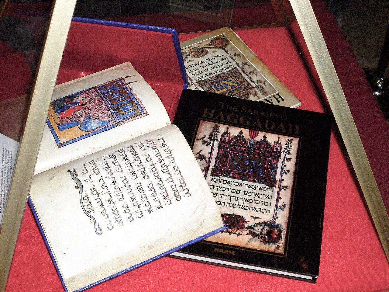 Page from the Sarajevo Haggadah, a Sephardi illuminated manuscript that travelled the expulsion routes and stands as emblematic of the Sephardi world